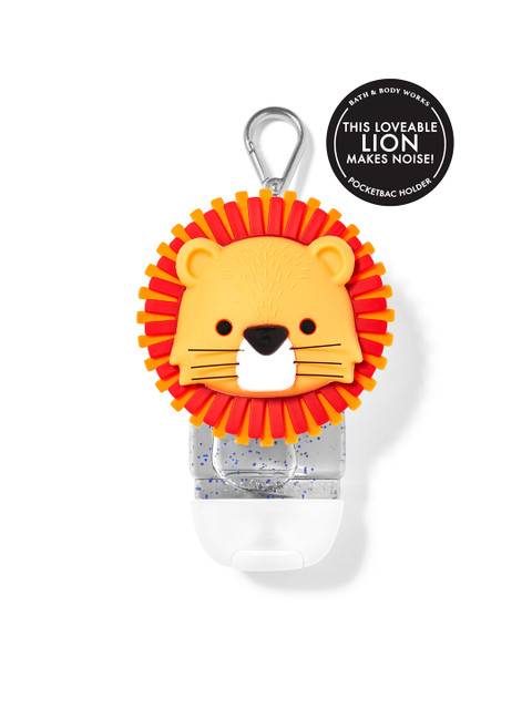 

Bath & Body Works The Loveable Lion Makes Noise PocketBac Holder, Yellow