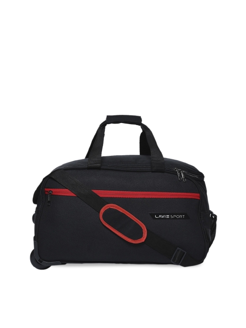 

LAVIE SPORT Unisex Black Duffel Bag