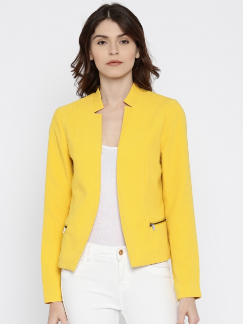 

ONLY Yellow Casual Blazer