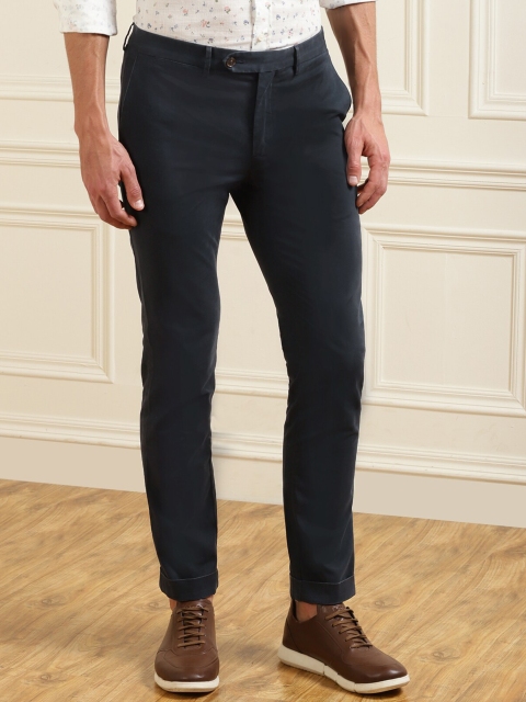 

HACKETT LONDON Men Black Trousers