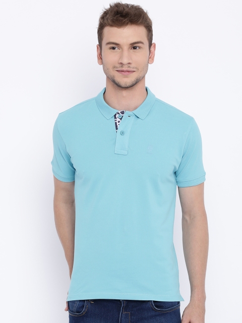 

Pepe Jeans Men Turquoise Blue Polo T-shirt