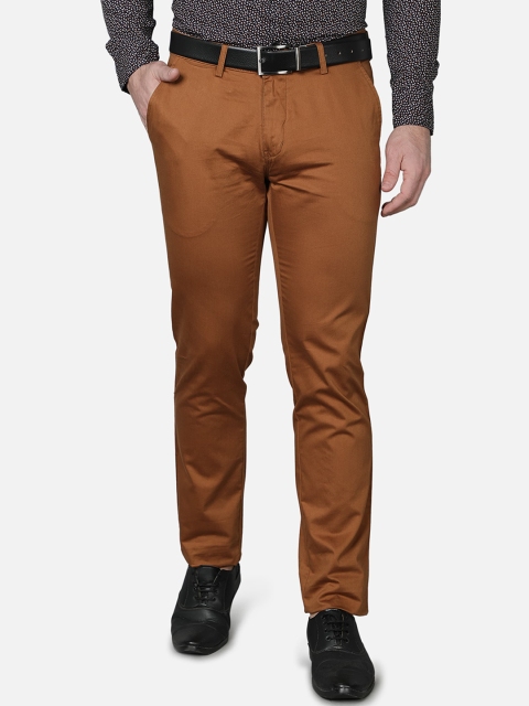 

Callino London Men Brown Chinos Trousers