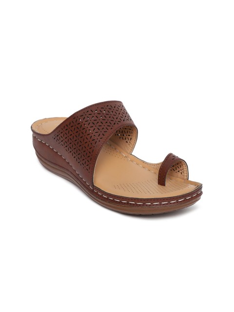 

EVERLY Tan & Brown Wedge Sandals