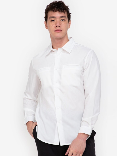 

ZALORA BASICS Men White Casual Shirt