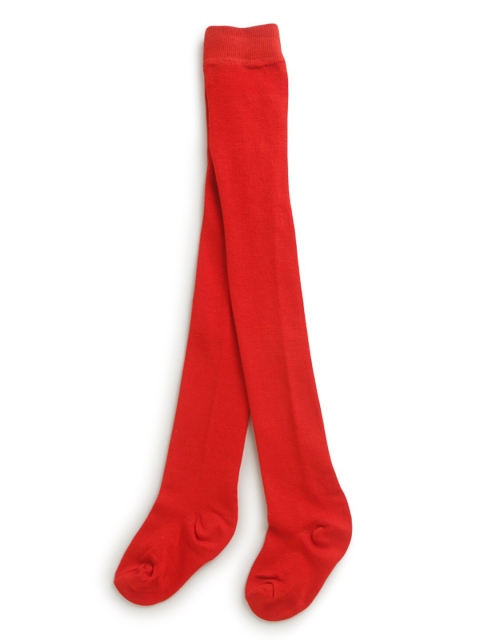 

Hopscotch Infant Girls Red Solid Stockings