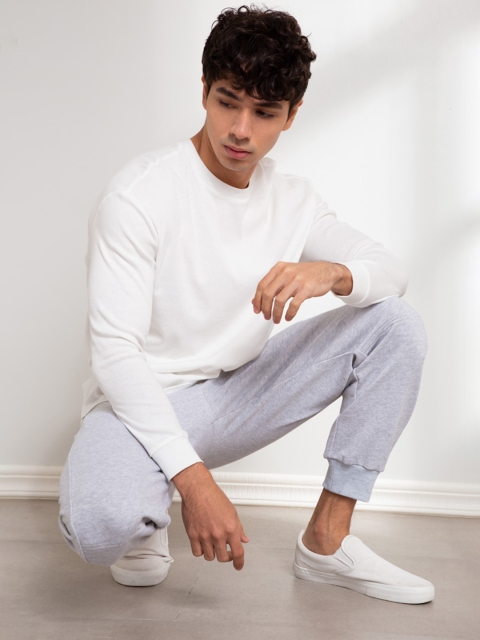 

ORIGIN BY ZALORA Men White Organic Cotton T-shirt