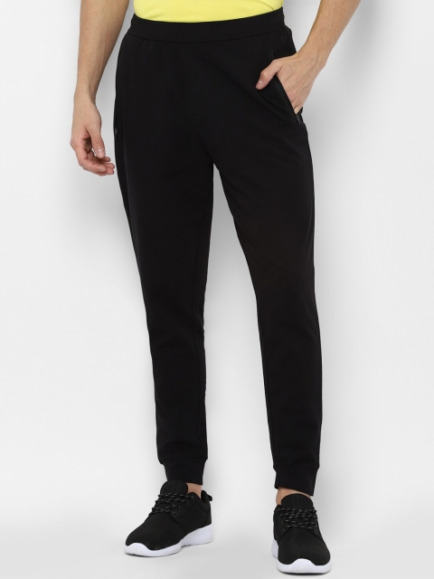 

Allen Solly Men Black Solid Pure Cotton Joggers