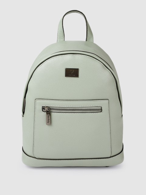 

Allen Solly Women Green Solid Backpack