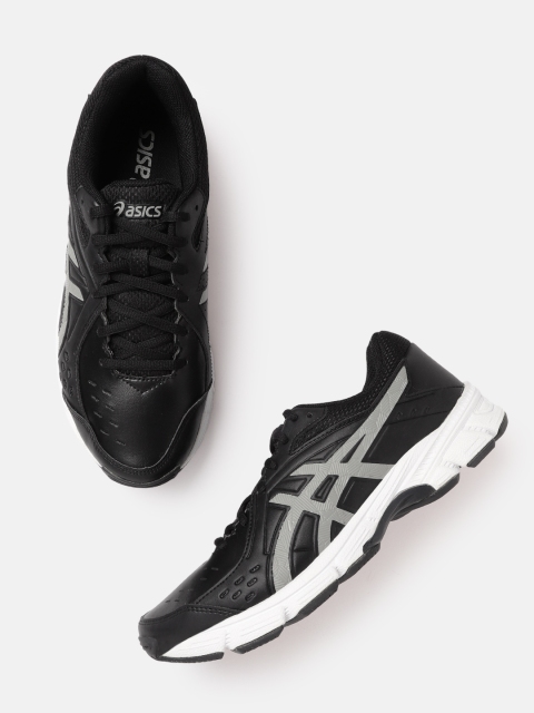 

ASICS Men Black & Grey Solid GEL-195TR (2E) Training Shoes