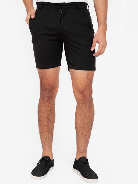 

ZALORA BASICS Men Black Tailored Shorts