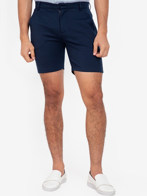 

ZALORA BASICS Men Navy Blue Shorts