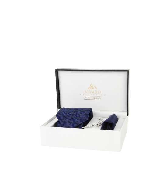 

Alvaro Castagnino Men Blue Accessory Gift Set