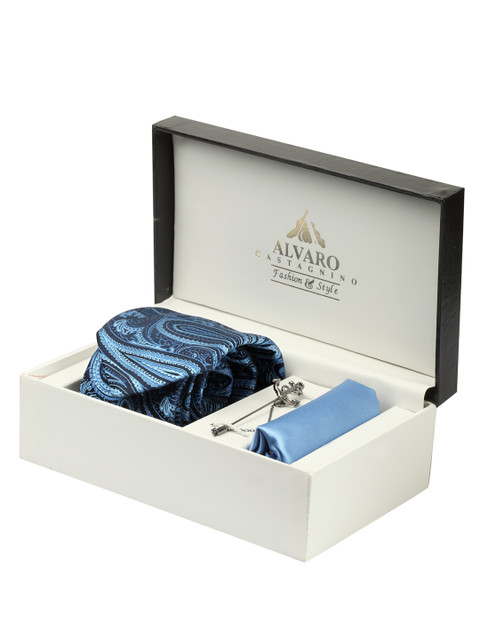 

Alvaro Castagnino Men Blue Accessory Gift Set