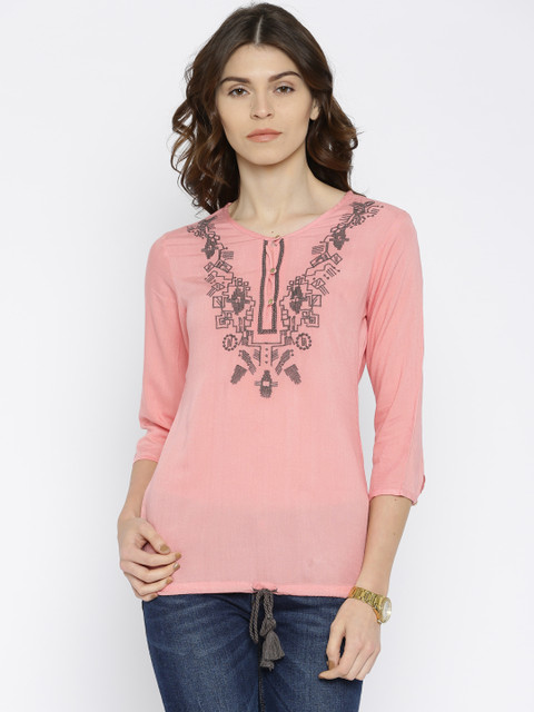 

Park Avenue Women Pink Top