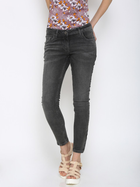 

Park Avenue Women Grey Power Skinny Fit Stretchable Jeans