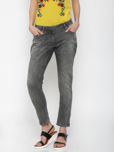 

Park Avenue Women Grey Skinny Fit Stretchable Jeans