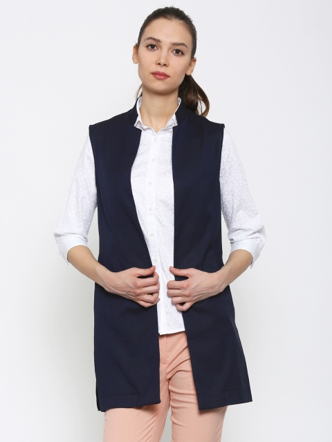 

Park Avenue Navy Sleeveless Jacket, Navy blue
