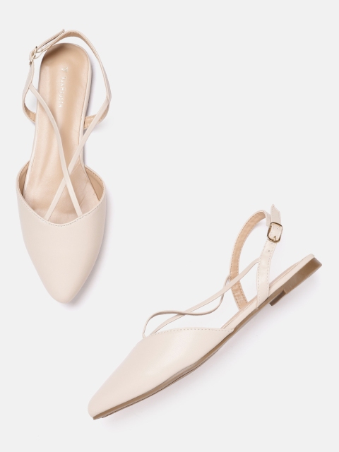 

Van Heusen Woman Women Beige Closed Toe Flats