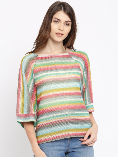 

Vero Moda Women Multicoloured Striped Top, Multi