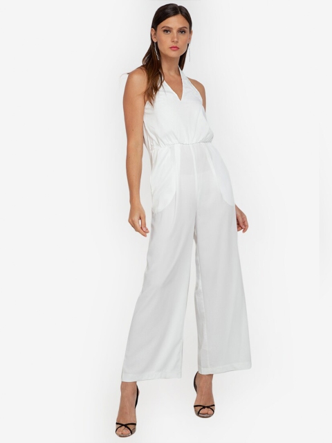 

ZALORA OCCASION White Basic Jumpsuit