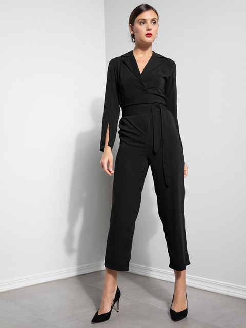 

ZALORA OCCASION Black Basic Jumpsuit