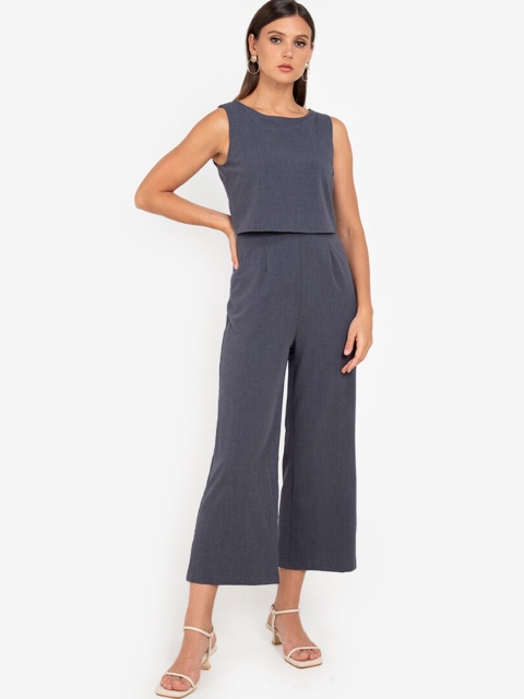 

ZALORA WORK Grey Nursing Basic Jumpsuit