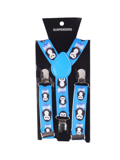 

Spiky Kids Blue Solid Suspenders