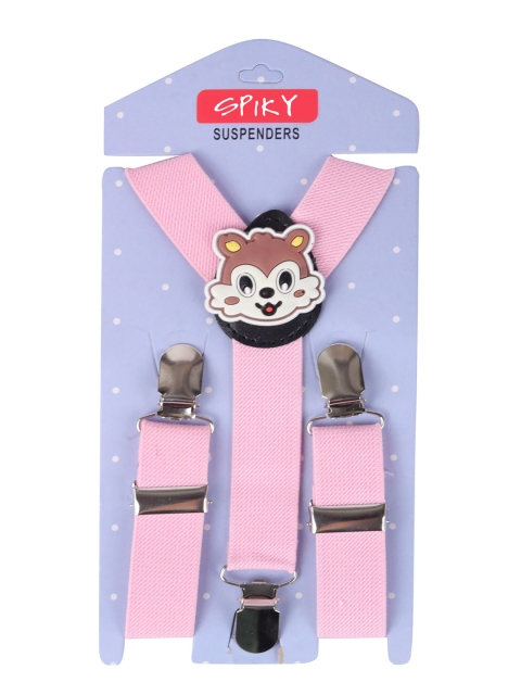 

Spiky Adjustable Pink Elastic Suspenders for Baby and Kids