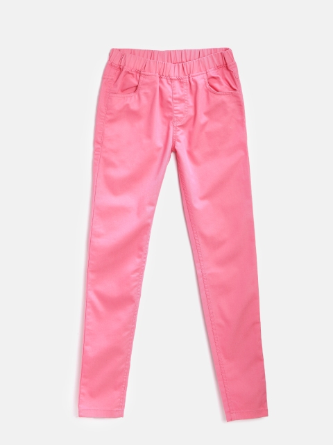 

612 league Girls Pink Jeggings