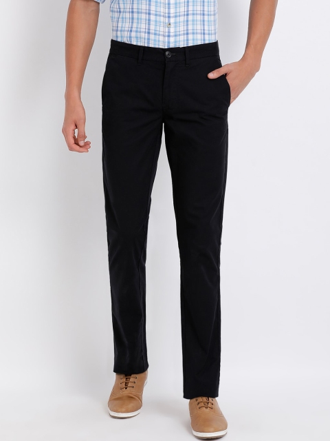 

t-base Men Black Easy Wash Trousers