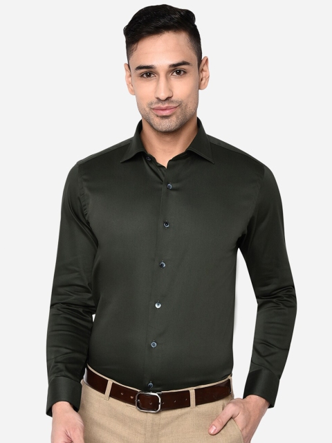 

WYRE Men Green Slim Fit Formal Shirt