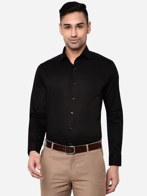 

WYRE Men Black Slim Fit Formal Shirt