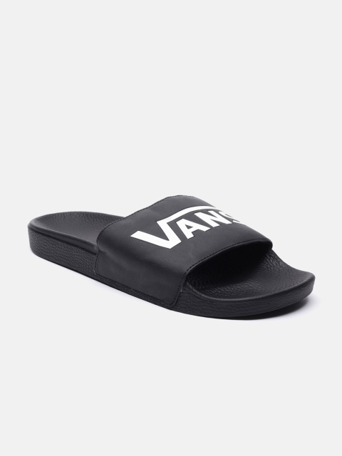 

Vans Men Black Printed Slip-On Sneakers