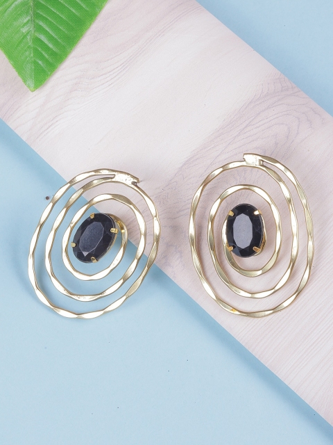 

DIVA WALK EXCLUSIVE Blue Contemporary Studs Earrings