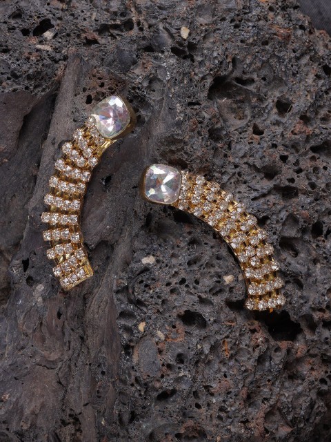 

DIVA WALK EXCLUSIVE White Contemporary Drop Earrings