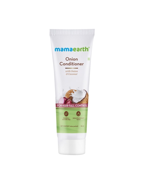 

Mamaearth Onion Conditioner for Hair Fall Control - 25ml, Transparent