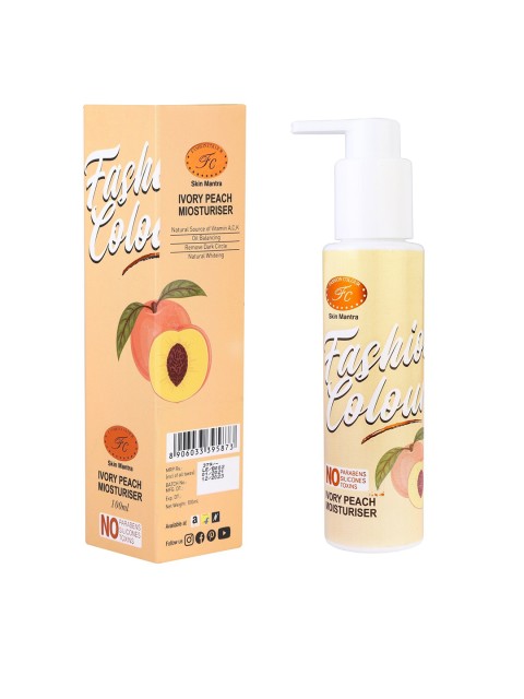 

Fashion Colour Ivory peach moisturiser 100 ml, Na