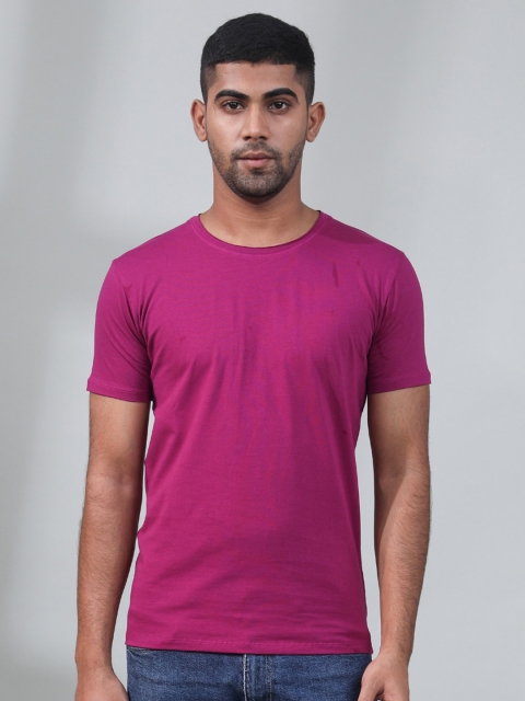 

Tinted Men Purple Slim Fit T-shirt