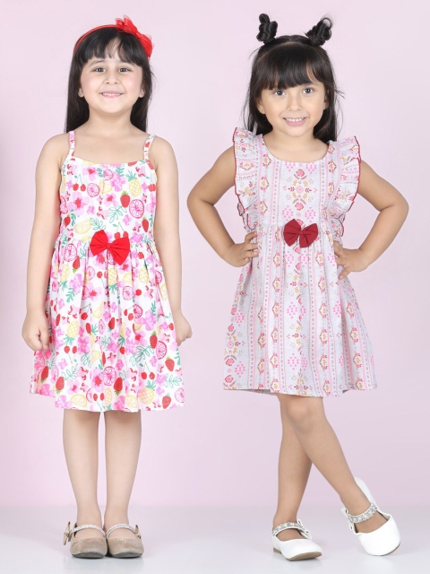 

Cutiekins Multicoloured Floral Dress, Multi