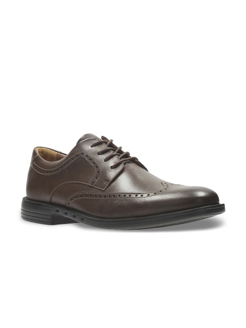 

Clarks Men Brown Leather Brogues