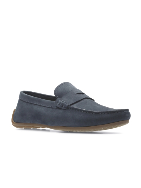 

Clarks Men Navy Blue Reazor Drive Driving Shoes
