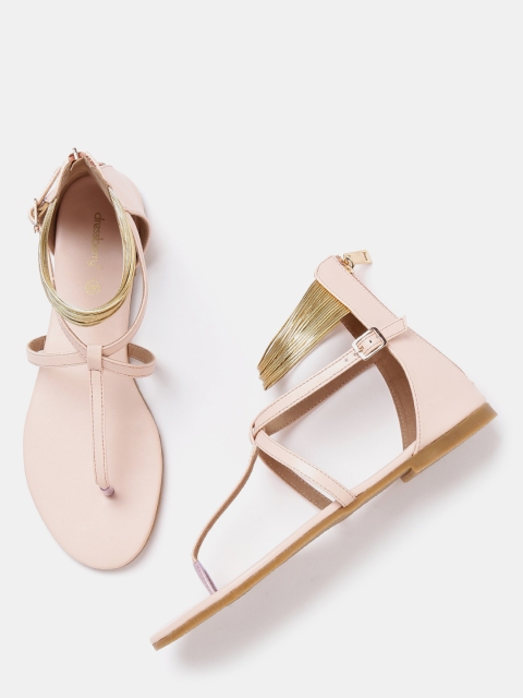 

DressBerry Women Nude-Coloured Flats