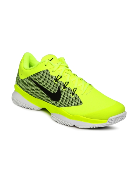 

Nike Men Fluorescent Green Air Zoom Ultra Tennis Shoes