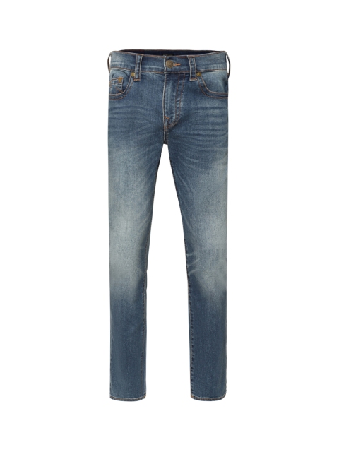 

True Religion Men Blue Slim Fit Heavy Fade Jeans