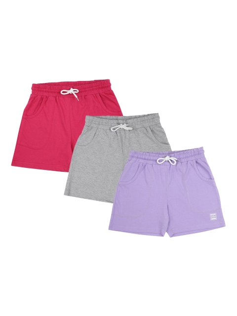 

Stupid Cupid Girls Multicoloured Shorts, Multi