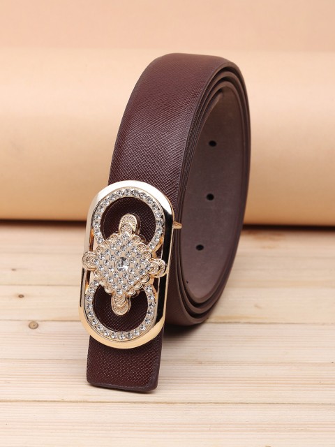 

URBAN ALFAMI Women Brown PU Belt