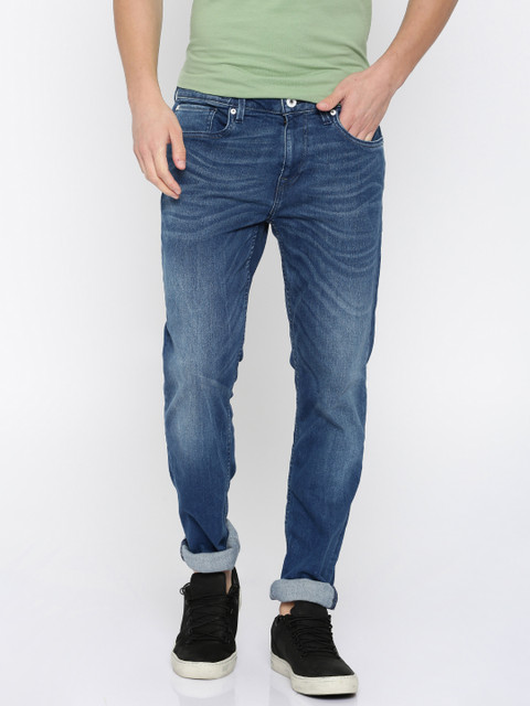 

Jack & Jones Men Blue Slim Fit Low-Rise Stretchable Jeans