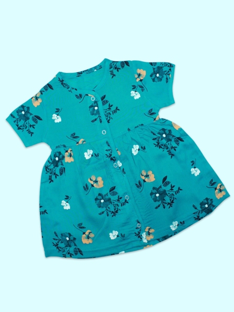 

Born Babies Green Floral Dress