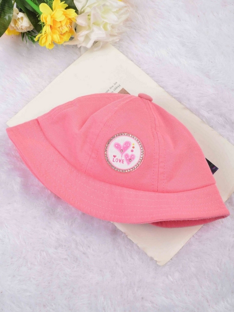 

POPLINS Unisex Kids Pink Beanie