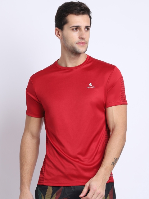 

Gallus Men Red Dri-FIT Training or Gym T-shirt